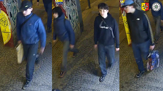 Měli je na kamerách, neozvali se. Záznamy vandalů z Letné teď zveřejnila policie