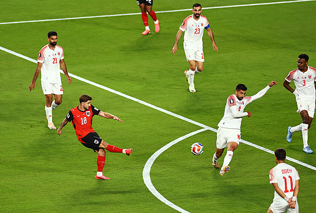 ONLINE: Rakousko - Jordánsko 1:0, skóre otevírá Schmid, pak soupeř trefuje břevno