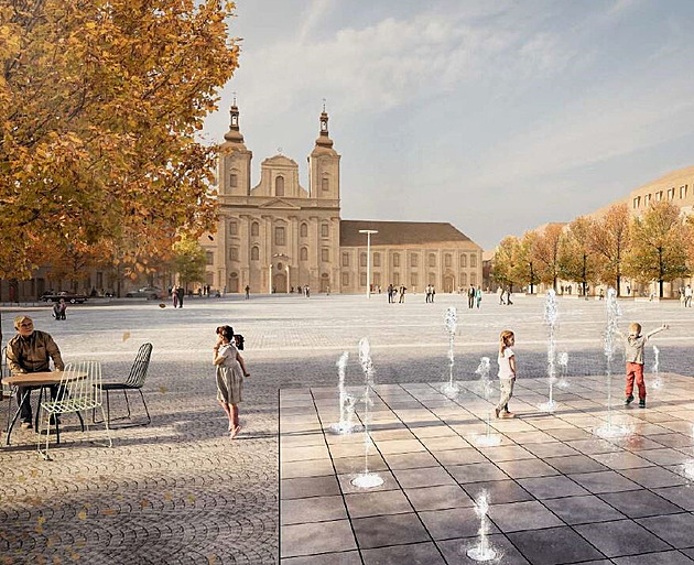 Uherské Hradiště plánuje proměnu centrálního Masarykova náměstí